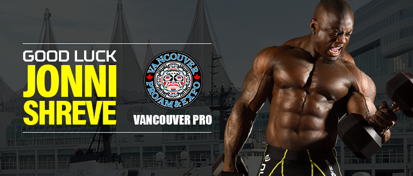 GOOD LUCK JONNI SHREVE at the 2017 VANCOUVER PRO