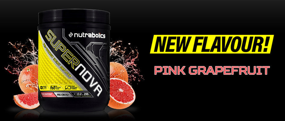 All-new SUPERNOVA Pink Grapefruit!